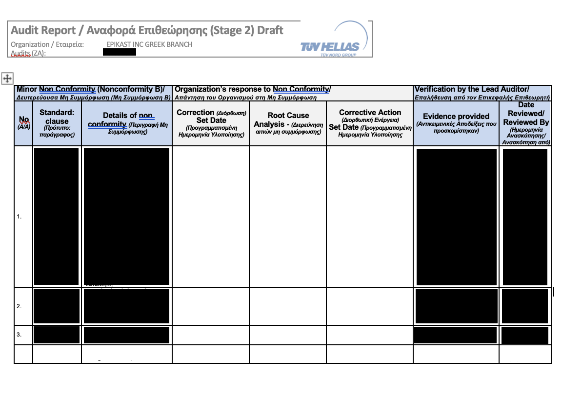 ISO 27001 recertification mark